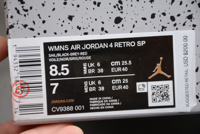 off-white x air jordan 4