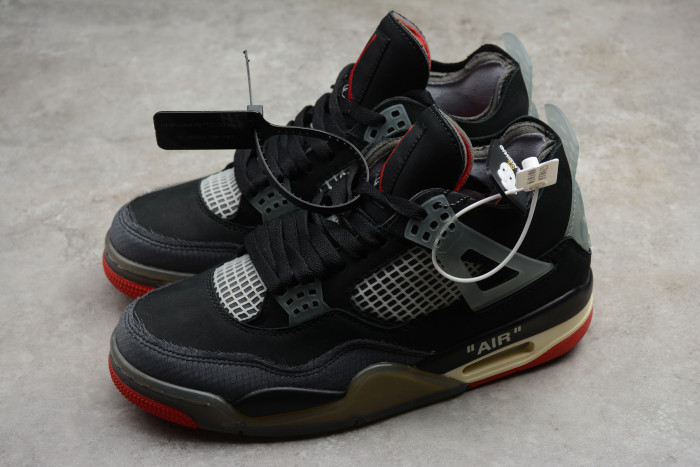 off-white x air jordan 4